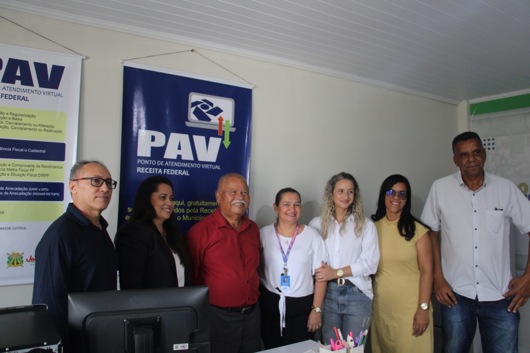 Inaugurado o Ponto de Atendimento Virtual (PAV) da Receita Federal em Jaguarari